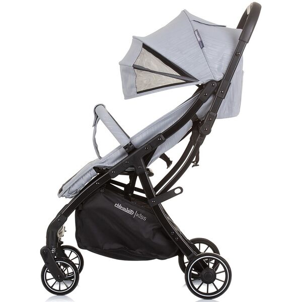 Carucior sport Chipolino Kiss ash grey, Culoare: Gri