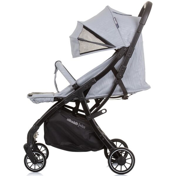 Carucior sport Chipolino Kiss ash grey, Culoare: Gri