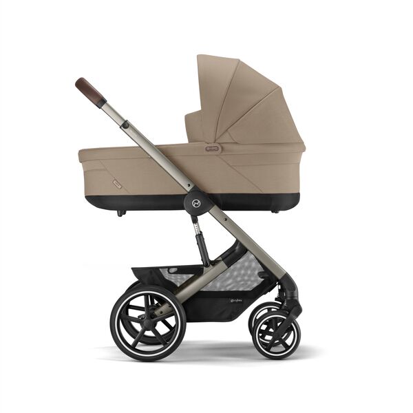 Carucior Cybex, Balios S Lux 3 in 1 BLK, Alomond Beige, Culoare: Bej