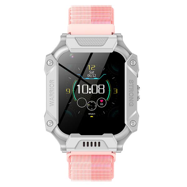 Ceas smartwatch pentru copii YQT-T33, Roz, Culoare: Roz