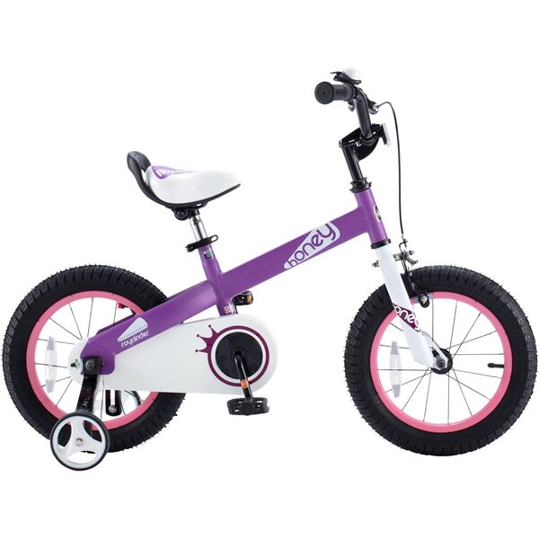 Bicicleta Copii 3-5 ani Royal Baby Honey Children 14", Mov, Culoare: Mov