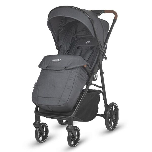 Carucior sport Coccolle Finley jet black, Culoare: Negru