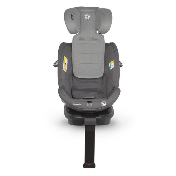 Scaun auto iSize 40-150 cm Coccolle Sidra Diamond black, Culoare: Negru