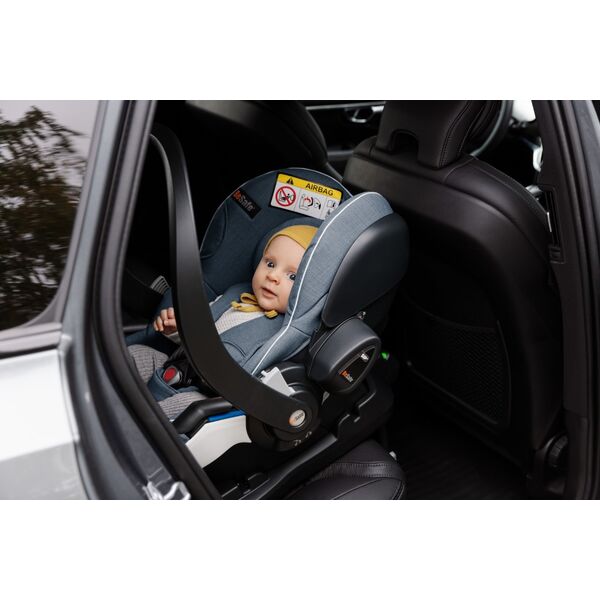 Scoică copii iZi Go Modular X2 i-Size – Metallic Mélange