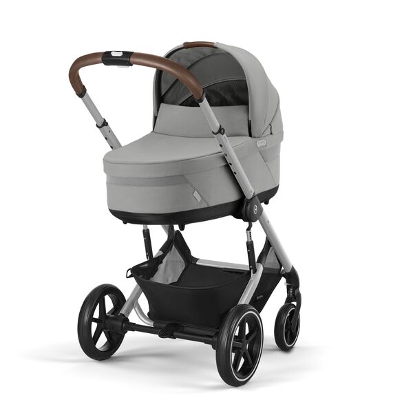 Carucior Balios S Lux Cybex 2 in 1 SLV B, Stone Grey, Culoare: Gri