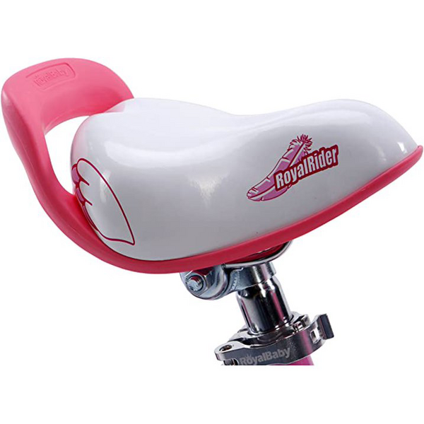 Bicicleta Copii 3-5 ani Royal Baby Little Swan 14", Roz