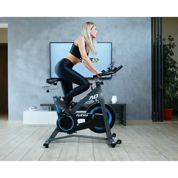 Bicicleta cycling indoor PROGRESSIVE APHEX SX1000, franare magnetica