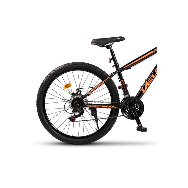  Bicicleta MTB-HT Velors Challenge 2.6 V2610A 26", Negru/Portocaliu, Culoare: Negru/Portocaliu