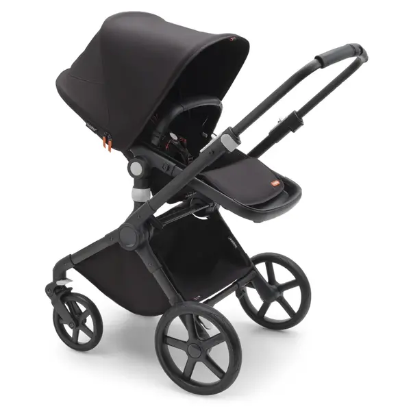 Carucior Bugaboo Fox Cub Black/Midnight Black 2 in 1