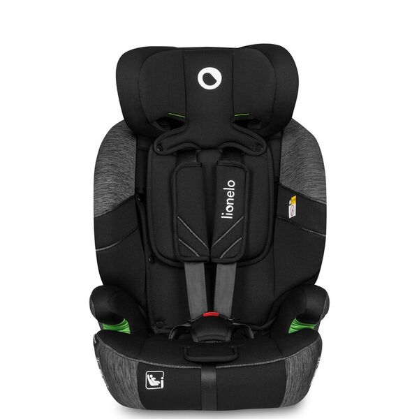 Scaun auto, Lionelo, Levi One i-Size, Universal, Instalare FWF, Cu tetiera reglabila in 10 pozitii, Cu spatar detasabil, 76-150 cm, Conform cu R129, Gri, Culoare: Gri