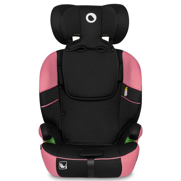 Scaun auto, Lionelo, Levi One i-Size, Universal, Instalare FWF, Cu tetiera reglabila in 10 pozitii, Cu spatar detasabil, 76-150 cm, Conform cu R129, Roz, Culoare: Roz
