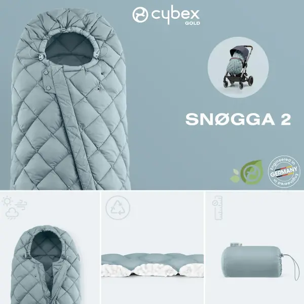 Sac de iarna Cybex Snogga 2 Moon Black