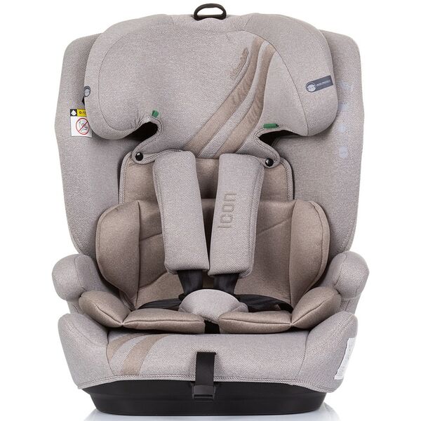 Scaun auto Chipolino Icon I-Size 76-150 cm macadamia, Culoare: Bej