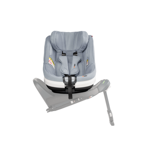 Scaun auto copii BeSafe Beyond 360 Peak Mesh, Culoare: Gri deschis