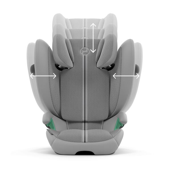 Scaun Auto Cybex Solution G2 Plus Stone Grey, Culoare: Gri
