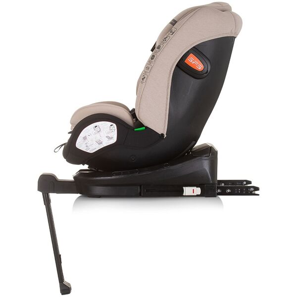 Scaun auto Chipolino Tourino I-Size 40-150 cm macadamia cu sistem Isofix, Culoare: Bej