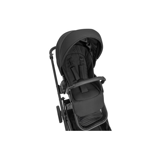 Carucior 3 in 1 pentru gemeni Kunert Invento Duo, Culoare: Negru