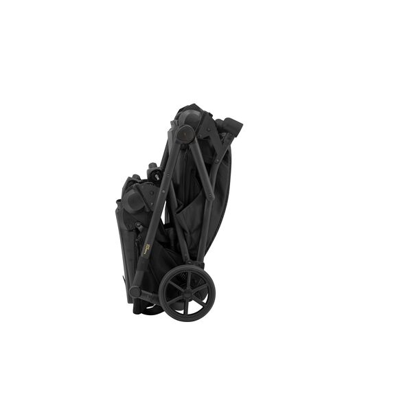 Carucior 3 in 1 pentru gemeni Kunert Invento Duo, Culoare: Negru