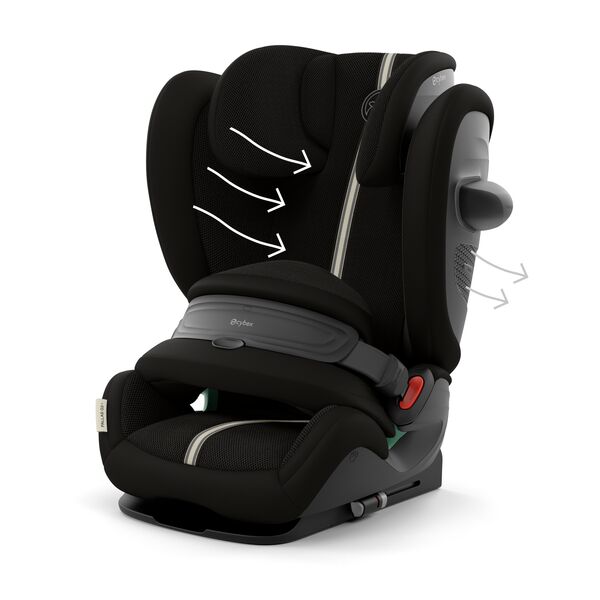 Scaun auto Cybex Pallas G2 Plus Moon Black, Culoare: Negru