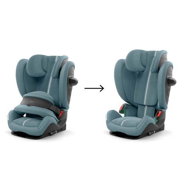 Scaun auto Cybex Pallas G2 Plus Stormy Blue, Culoare: Albastru