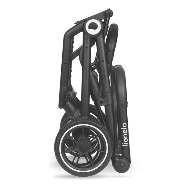 Lionelo - Carucior sport Cloe, De la nastere, Cu accesorii, Cadru din aluminiu, 0-22 kg, Usor, Pliabil cu o singura mana, Ideal pentru toate tipurile de suprafete, Verde smarald, Culoare: Verde