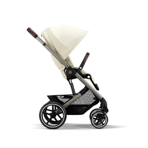 Carucior Balios S Lux Cybex 2 in 1 TPE, Seashell Beige, Culoare: Crem