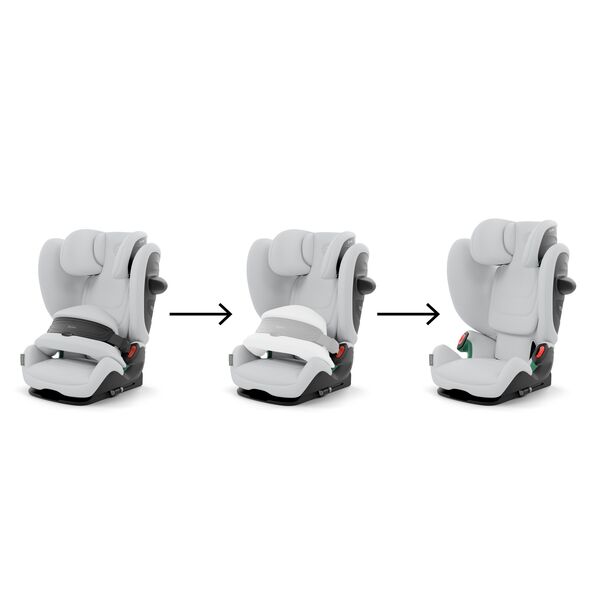 Scaun auto Cybex Pallas G2 Fog Grey, Culoare: Gri