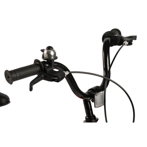 Bicicleta Copii 4-6 ani Velors V1603B 16", Portocaliu/Verde, Culoare: Portocaliu/Verde