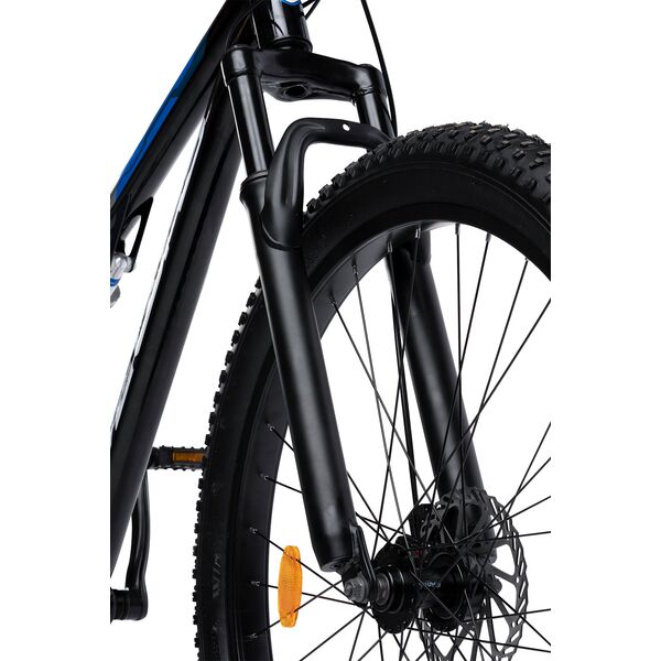 Bicicleta MTB-Full Suspension Fat Bike Velors Dynamic V27304AG 27.5", Negru/Albastru/Gri
