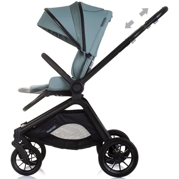 Carucior Chipolino Magnum 3 in 1 basil, Culoare: Albastru