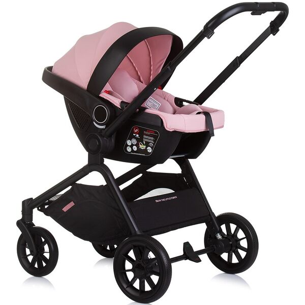 Carucior Chipolino Magnum 3 in 1 pink marshmallow, Culoare: Roz