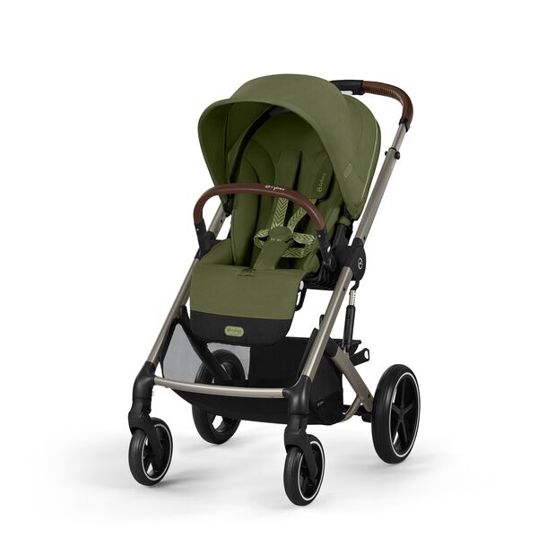 Carucior Balios S Lux Cybex TPE, Moos Green, Culoare: Verde