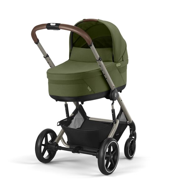 Carucior Cybex, Balios S Lux 3 in 1 TPE, Moss Green, Culoare: Verde