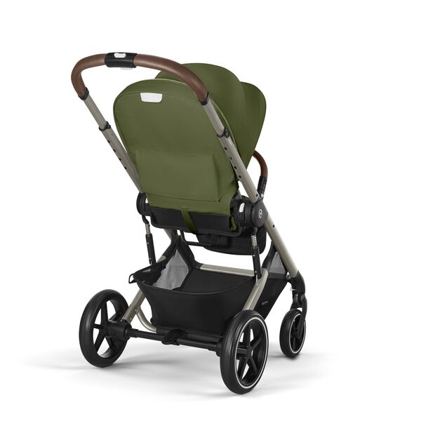 Carucior Balios S Lux Cybex TPE, Moos Green, Culoare: Verde