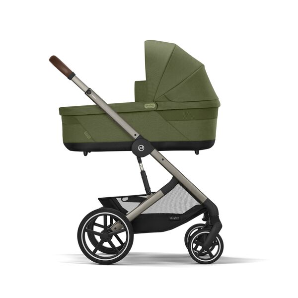 Carucior Cybex, Balios S Lux 3 in 1 TPE, Moss Green, Culoare: Verde