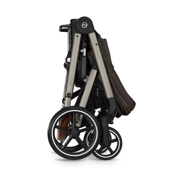 Carucior Balios S Lux Cybex 2 in 1 TPE, Chocolate Brown, Culoare: Maro