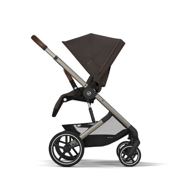 Carucior Balios S Lux Cybex 2 in 1 TPE, Chocolate Brown, Culoare: Maro