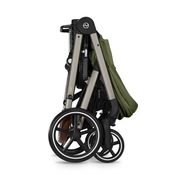 Carucior Cybex, Balios S Lux 3 in 1 TPE, Moss Green, Culoare: Verde