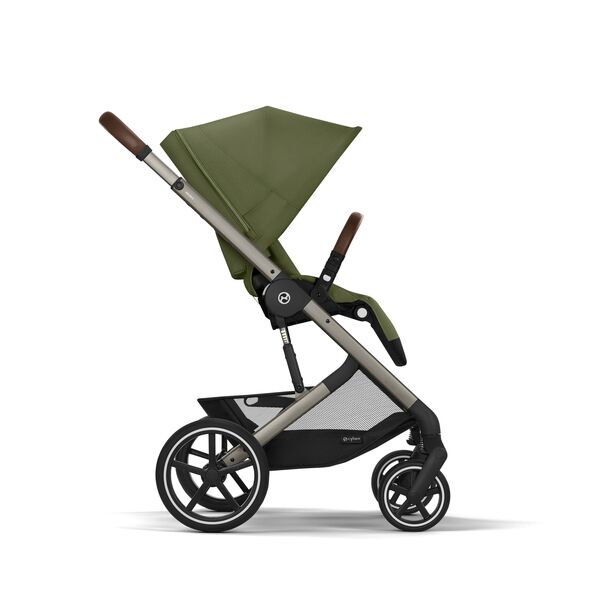 Carucior Balios S Lux Cybex TPE, Moos Green, Culoare: Verde