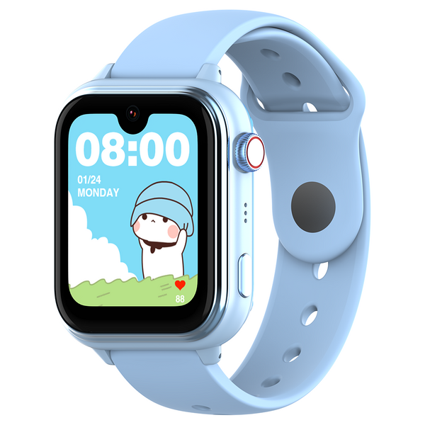 Ceas Smartwatch Pentru Copii, Wonlex KT37, Albastru, Culoare: Albastru