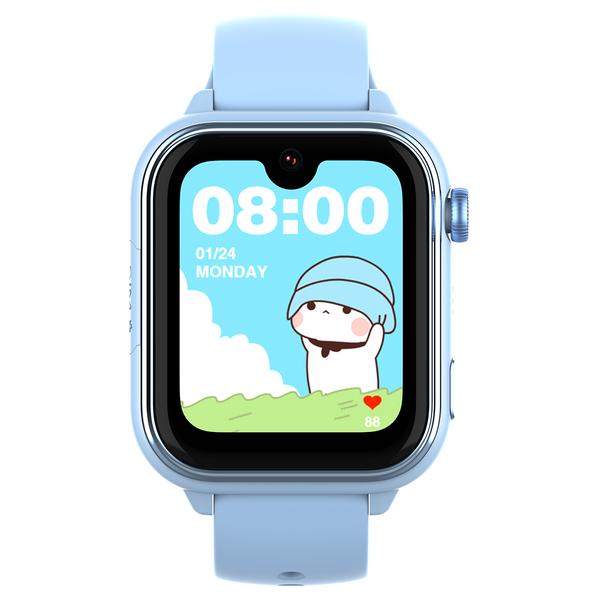Ceas Smartwatch Pentru Copii, Wonlex KT37, Albastru, Culoare: Albastru