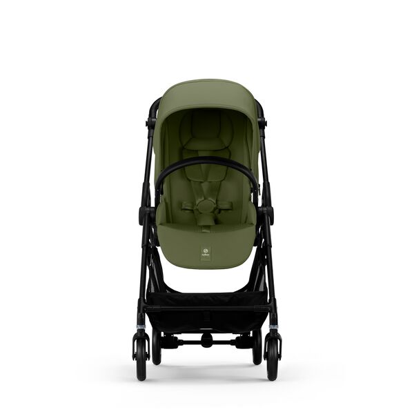 Carucior Cybex Melio Carbon B 3 in 1, Moss Green, cu scoica auto Cloud G i-Size, Culoare: Verde