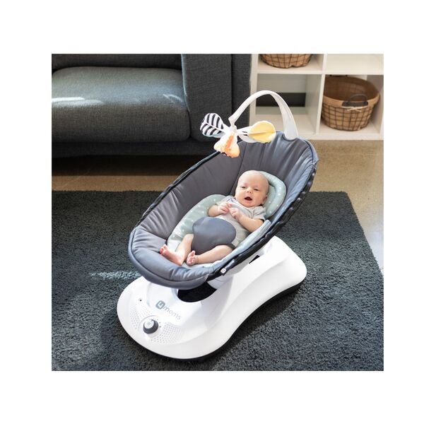 Leagan electric 4Moms RockaRoo Dark Grey Mesh