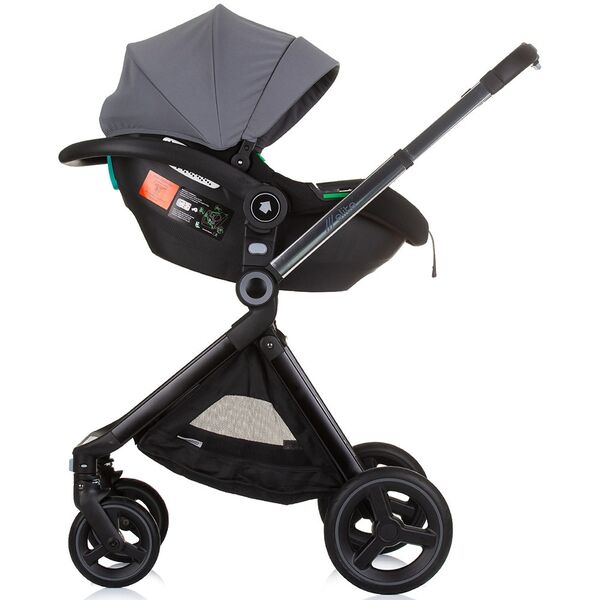 Carucior Chipolino Elite 3 in 1 granite, Culoare: Bej