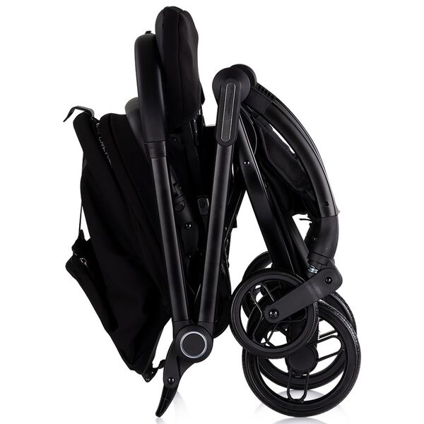 Carucior sport Chipolino Revolut cu sezut rotativ blackberry, Culoare: Negru