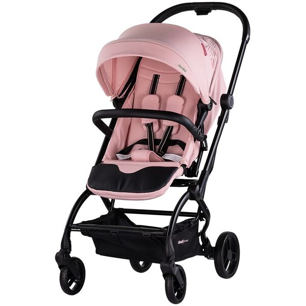 Carucior sport Chipolino Revolut cu sezut rotativ pink marshmallow, Culoare: Roz