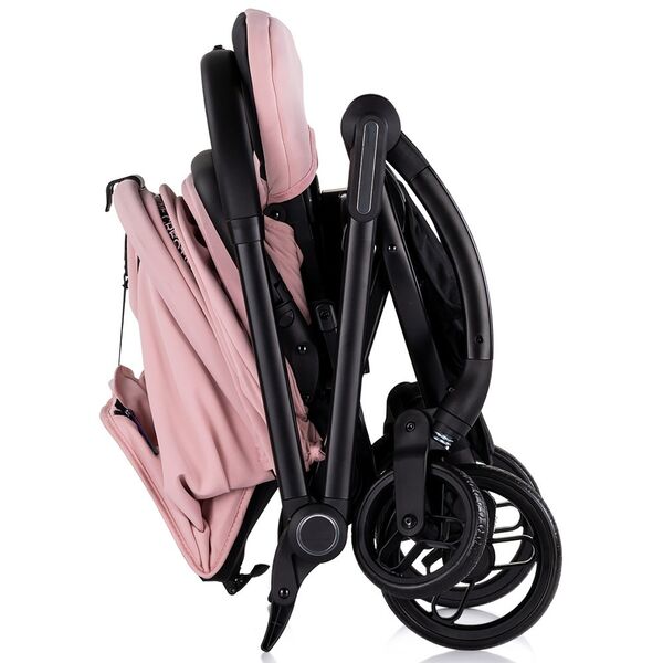 Carucior sport Chipolino Revolut cu sezut rotativ pink marshmallow, Culoare: Roz