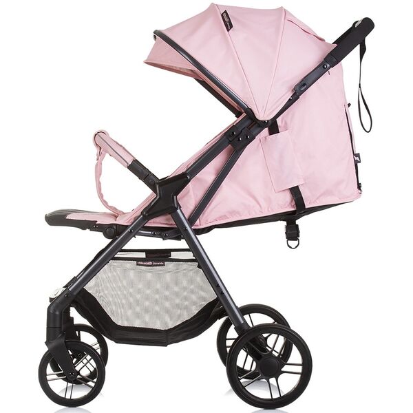 Carucior sport Chipolino Sparkle pink marshmallow, Culoare: Roz