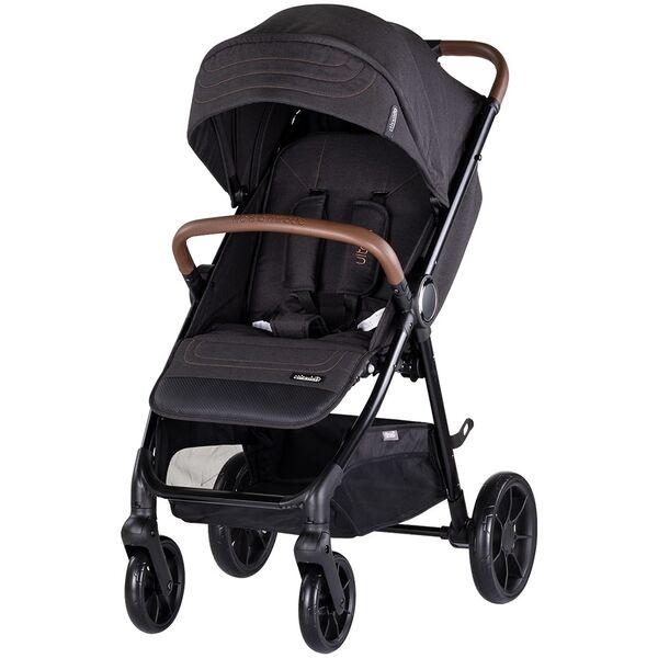 Carucior sport Chipolino Ultera cu husa picioare blackberry, Culoare: Negru