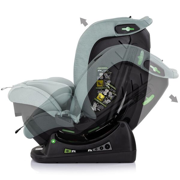 Scaun auto Chipolino Aviato I-Size 40-150 cm basil Scaun auto Chipolino Aviato I-Size 40-150 cm basil